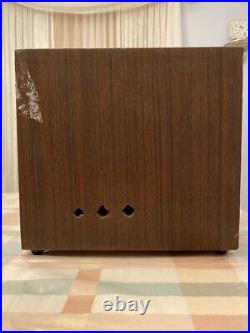 Vintage 1967 Hand Built Wood & Metal Tube Amplifier/Pre Amp High School Project