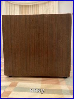 Vintage 1967 Hand Built Wood & Metal Tube Amplifier/Pre Amp High School Project