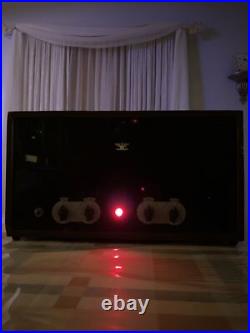 Vintage 1967 Hand Built Wood & Metal Tube Amplifier/Pre Amp High School Project