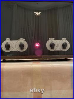 Vintage 1967 Hand Built Wood & Metal Tube Amplifier/Pre Amp High School Project