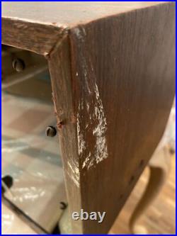 Vintage 1967 Hand Built Wood & Metal Tube Amplifier/Pre Amp High School Project