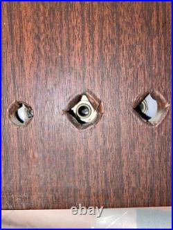 Vintage 1967 Hand Built Wood & Metal Tube Amplifier/Pre Amp High School Project