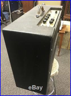 Vintage 1967 Lectrolab R800d 2x12 Tube Guitar Amplifier, Amp, Tremolo