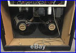 Vintage 1967 Lectrolab R800d 2x12 Tube Guitar Amplifier, Amp, Tremolo
