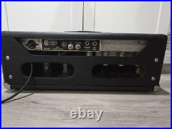 Vintage 1968 Fender Bassman 2 Channel 50 Watt Drip Edge Guitar Tube Amp Head