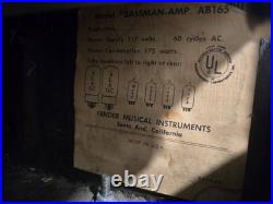 Vintage 1968 Fender Bassman 2 Channel 50 Watt Drip Edge Guitar Tube Amp Head Vintage 1968 Fender Bassman 2 Channel 50 Watt Drip Edge Guitar Tube Amp Head