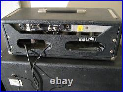 Vintage 1970's Fender Bassman 50 Tube Guitar Bass Amplifier Amp & 2 x15 Cabinet