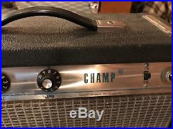 Vintage 1970's Fender Champ Tube Amp