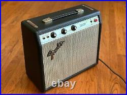 Vintage 1970's Fender Silverface Champ All tube amp. Great sounding