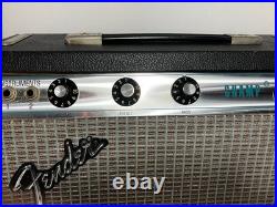 Vintage 1970's Fender Silverface Champ Tube Guitar Amplifier