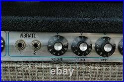 Vintage 1973 Fender Silverface Deluxe Reverb tube amp Serviced by Allen Amps