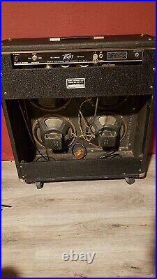 Vintage 1973 all original peavey classic 50 watt 410 tube combo amplifier