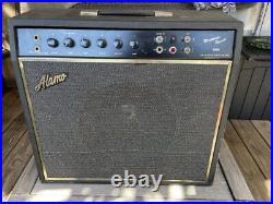 Vintage 1974 Alamo Montclair 2565 Tube Guitar Amp With Rev And Trem