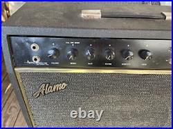 Vintage 1974 Alamo Montclair 2565 Tube Guitar Amp With Rev And Trem