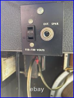 Vintage 1974 Alamo Montclair 2565 Tube Guitar Amp With Rev And Trem