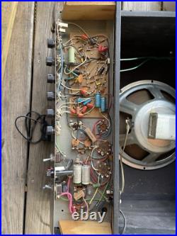 Vintage 1974 Alamo Montclair 2565 Tube Guitar Amp With Rev And Trem