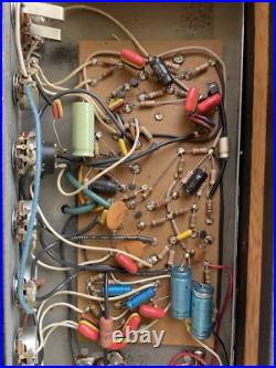 Vintage 1974 Alamo Montclair 2565 Tube Guitar Amp With Rev And Trem