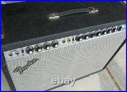 Vintage 1974 Fender Twin Reverb Tube Guitar Amplifier Amp