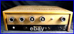 Vintage 1974 MONARCH STEREO TUBE AMPLIFIER Model SA-630 NOT WORKING FOR PART