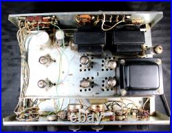 Vintage 1974 MONARCH STEREO TUBE AMPLIFIER Model SA-630 NOT WORKING FOR PART