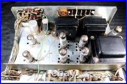 Vintage 1974 MONARCH STEREO TUBE AMPLIFIER Model SA-630 NOT WORKING FOR PART