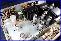 Vintage 1974 MONARCH STEREO TUBE AMPLIFIER Model SA-630 NOT WORKING FOR PART