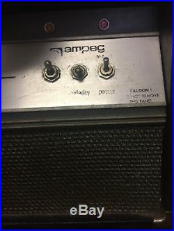 Vintage 1975 Ampeg V4 electric guitar tube amplifier V-4 head ready to play