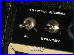 Vintage 1975 Fender Super Twin Guitar Tube Amp Professionally Repaired