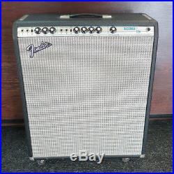 Vintage 1977 Fender Bassman Ten Tube Amplifier with Cover Free Shipping