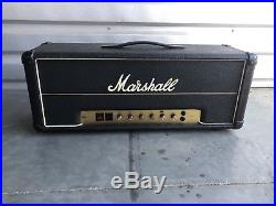 Vintage 1977 Marshall JMP Master Model 50w Mk2 Lead pre-owned tube guitar amp