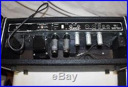 Vintage 1978 Traynor YBA-1 Bass Master Guitar Amp with Matsushita Mullard Tubes