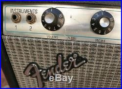 Vintage 1979 Fender Champ Amp Guitar Amplifier Silverface Tube Made in USA