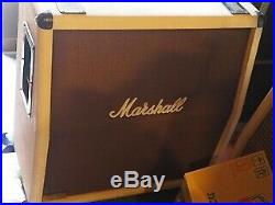Vintage 1980's MARSHALL JCM 800 MODEL Tube Combo Amp 1960A White Cabinet Rare