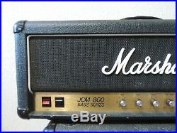 Vintage 1982 Marshall JCM800 Model 1992 Super Bass MKII 100 Watt Tube Amp Head