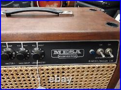 Vintage 1985 Mesa Boogie Mark III Walnut Basketweave 60 Watt Combo Tube Amp 1x12