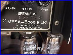 Vintage 1985 Mesa Boogie Mark III Walnut Basketweave 60 Watt Combo Tube Amp 1x12