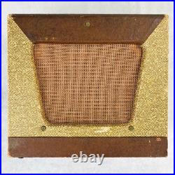 Vintage 1x10 Tube Combo Amplifier 1950s Brown & Tweed Vintage 1x10 Tube Combo Amplifier 1950s Brown & Tweed