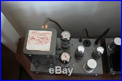Vintage, 2 x Heatkit W2 Mono Tube Amps mit Peerles Ausgangsübertrager