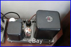 Vintage, 2 x Heatkit W2 Mono Tube Amps mit Peerles Ausgangsübertrager