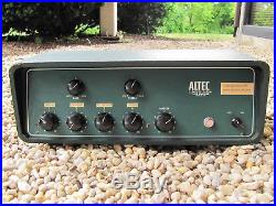 Vintage 35W Tube Amp & Mixer with 4 XLR Inputs Altec Lansing 342B