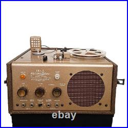 Vintage 40s 50s Bell Reel to Reel Tape Recorder Tube Amp Record O Fone RT 65B Vintage 40s 50s Bell Reel to Reel Tape Recorder Tube Amp Record O Fone RT 65B
