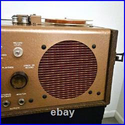 Vintage 40s 50s Bell Reel to Reel Tape Recorder Tube Amp Record O Fone RT 65B