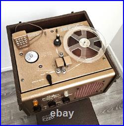 Vintage 40s 50s Bell Reel to Reel Tape Recorder Tube Amp Record O Fone RT 65B