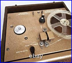 Vintage 40s 50s Bell Reel to Reel Tape Recorder Tube Amp Record O Fone RT 65B