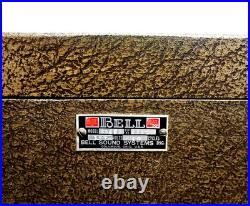 Vintage 40s 50s Bell Reel to Reel Tape Recorder Tube Amp Record O Fone RT 65B