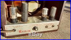 Vintage 50's Krystal -Tone Tube Combo Amp Gator Finish Valco