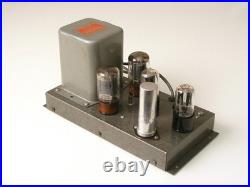 Vintage 50s Heathkit W-3M TUBE Amplifier & Heathkit WA-1 Power Supply Working