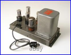 Vintage 50s Heathkit W-3M TUBE Amplifier & Heathkit WA-1 Power Supply Working