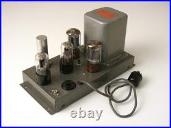 Vintage 50s Heathkit W-3M TUBE Amplifier & Heathkit WA-1 Power Supply Working