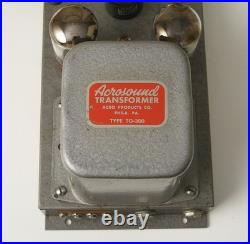 Vintage 50s Heathkit W-3M TUBE Amplifier & Heathkit WA-1 Power Supply Working